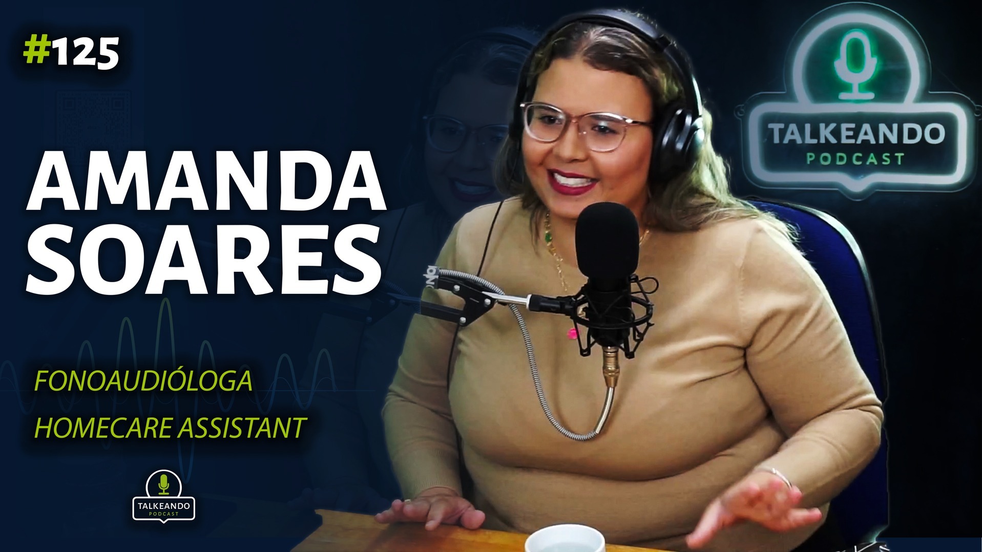 Amanda Soares - Fonoaudióloga e Homecare Assistant em Dublin | TalkeandoPodcast #125